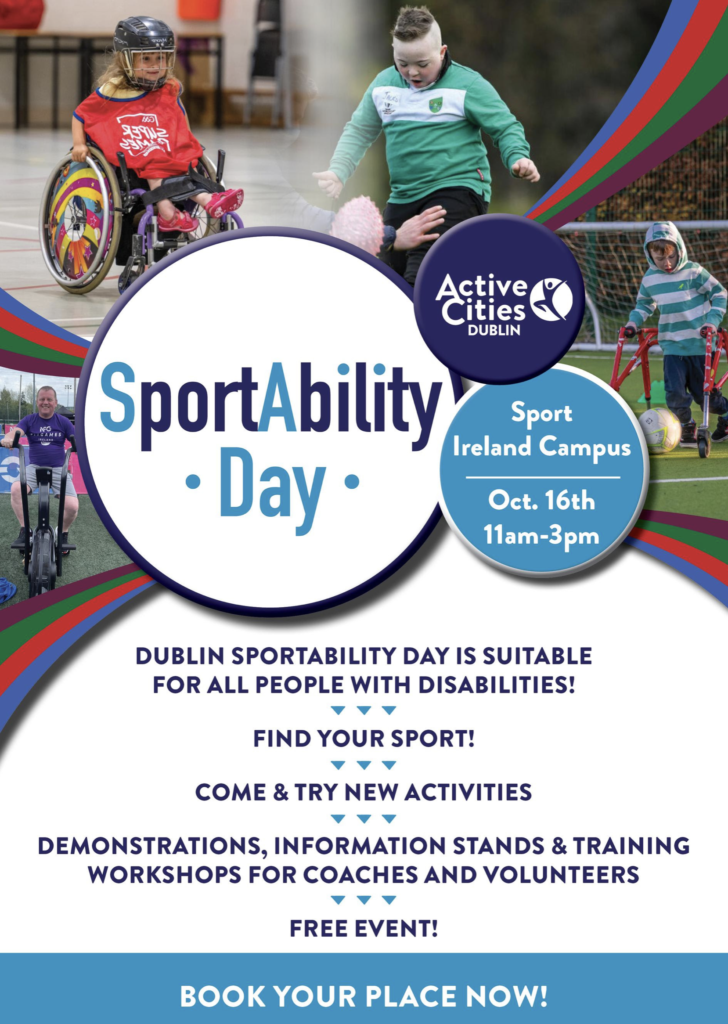 SportAbility Day @ Sport Ireland’s National Indoor Arena, Blanchardstown